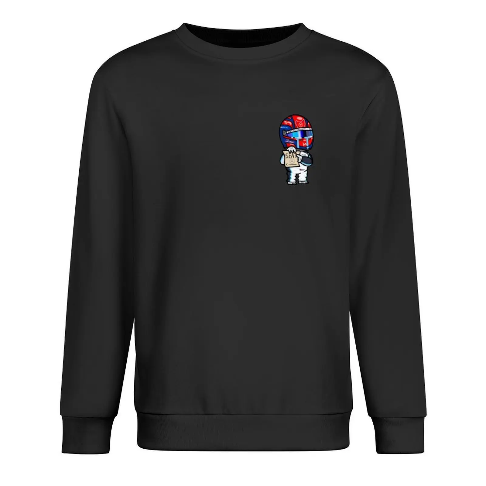 

George Russel Mini Pullover japanese style mens clothes men's sweat-shirt men's winter sweater sweatshirt