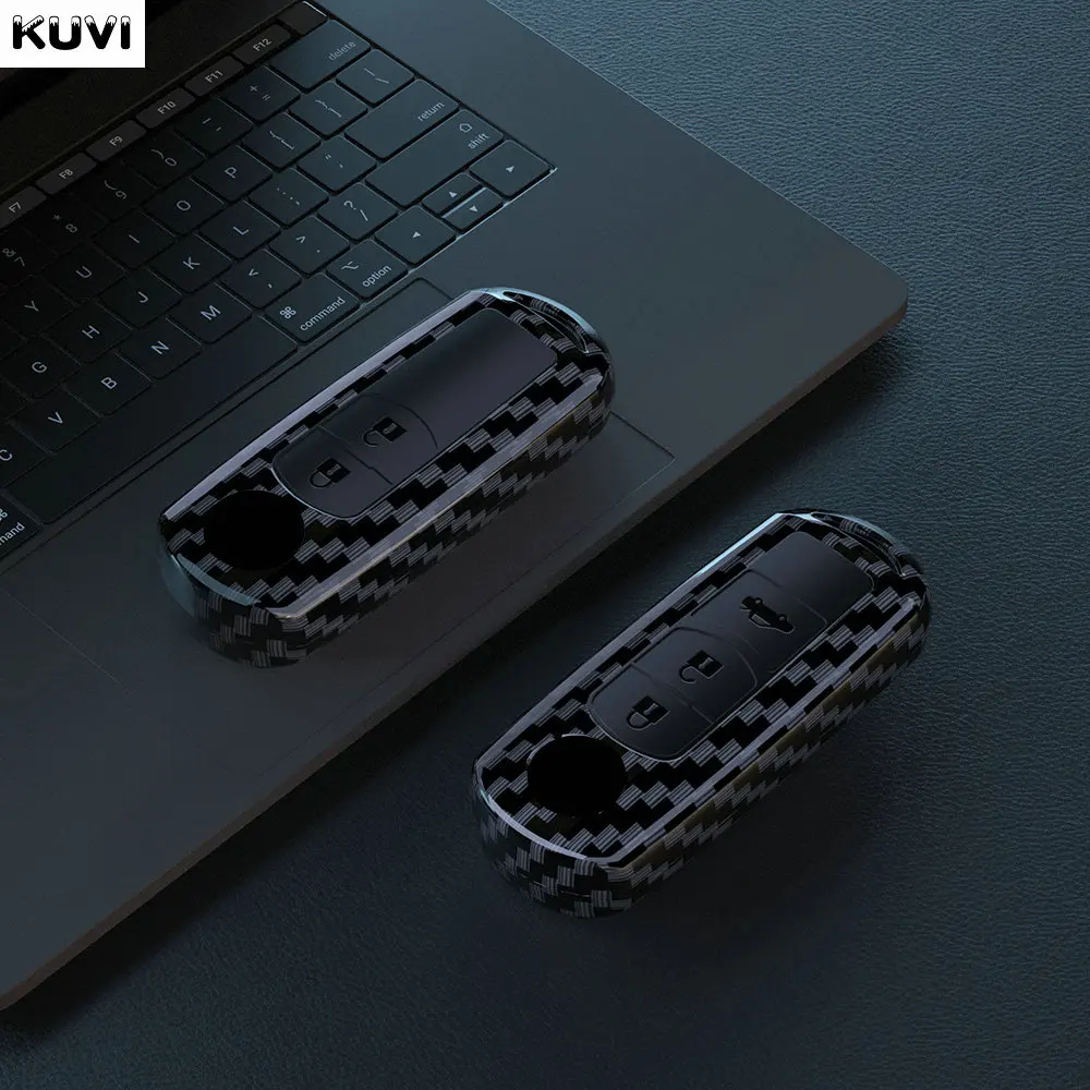 

2 3 4 Buttons ABS Carbon Fiber Car Key Case Cover For Mazda Atenza Axela 2 3 6 Demio 2018 2019 2020 CX-5 CX5 CX-3 CX7 CX-9 CX30