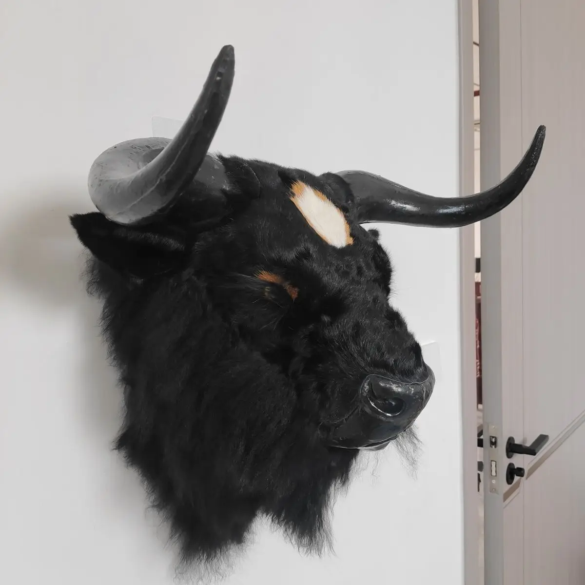 Life Size Simulation Ox Buffalo Head Wall Decor Hanging Art Home Living Room Bar Restaurant Decoration