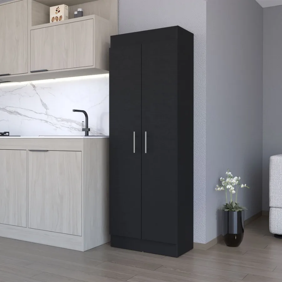 

Dawson Pantry Cabinet with Sleek 5Shelf Storage