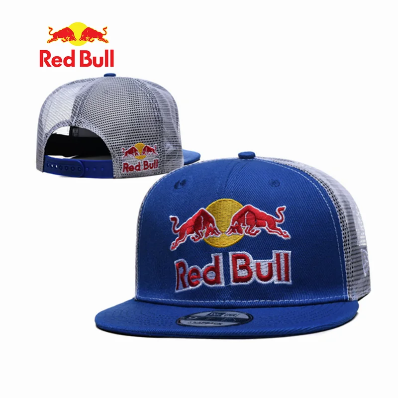 

RED BULL Baseball Cap Snapback Hat Hats & Caps Men Moto Letters Racing Motocross Riding Hip Hop Sun Hats