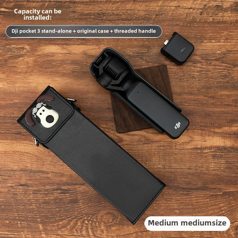 DJI Osmo Pocket 3 Camera Storage Bag, Protective Case, Portable Leather Cover, Accessories Cute and Lightweight Waterproof Cover