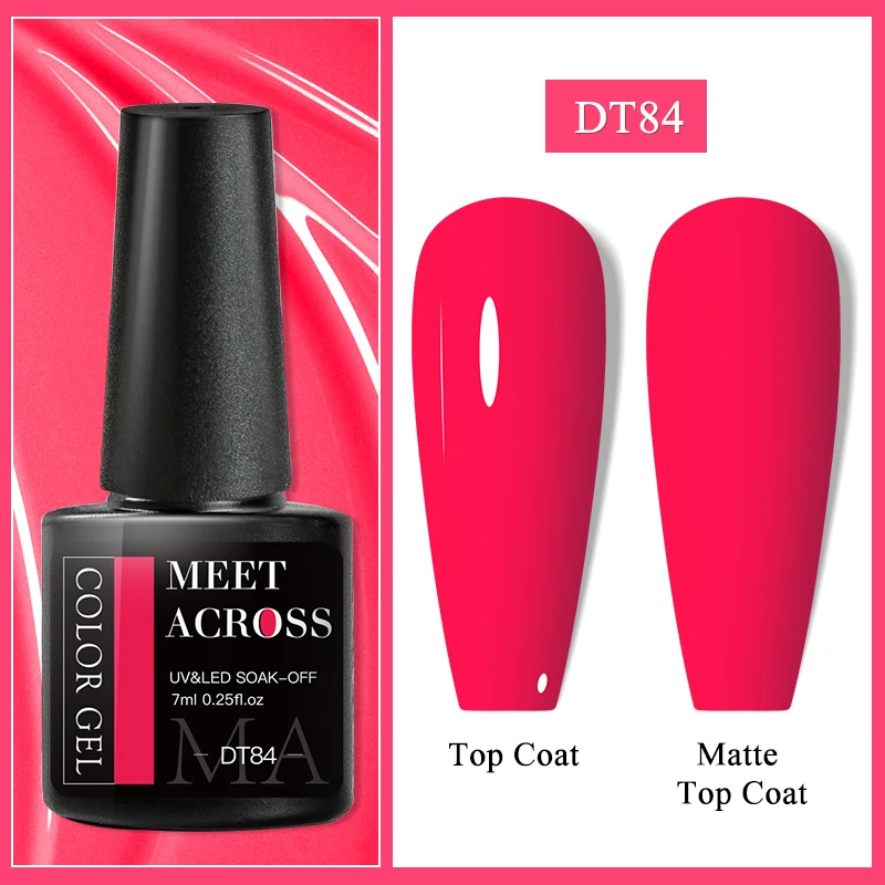 140 Farben 7ml Nagel Gel politur Nagel liefert Vernis Semi Permanent Nail Art Maniküre LED UV Gel Nagellack Basis oben einweichen