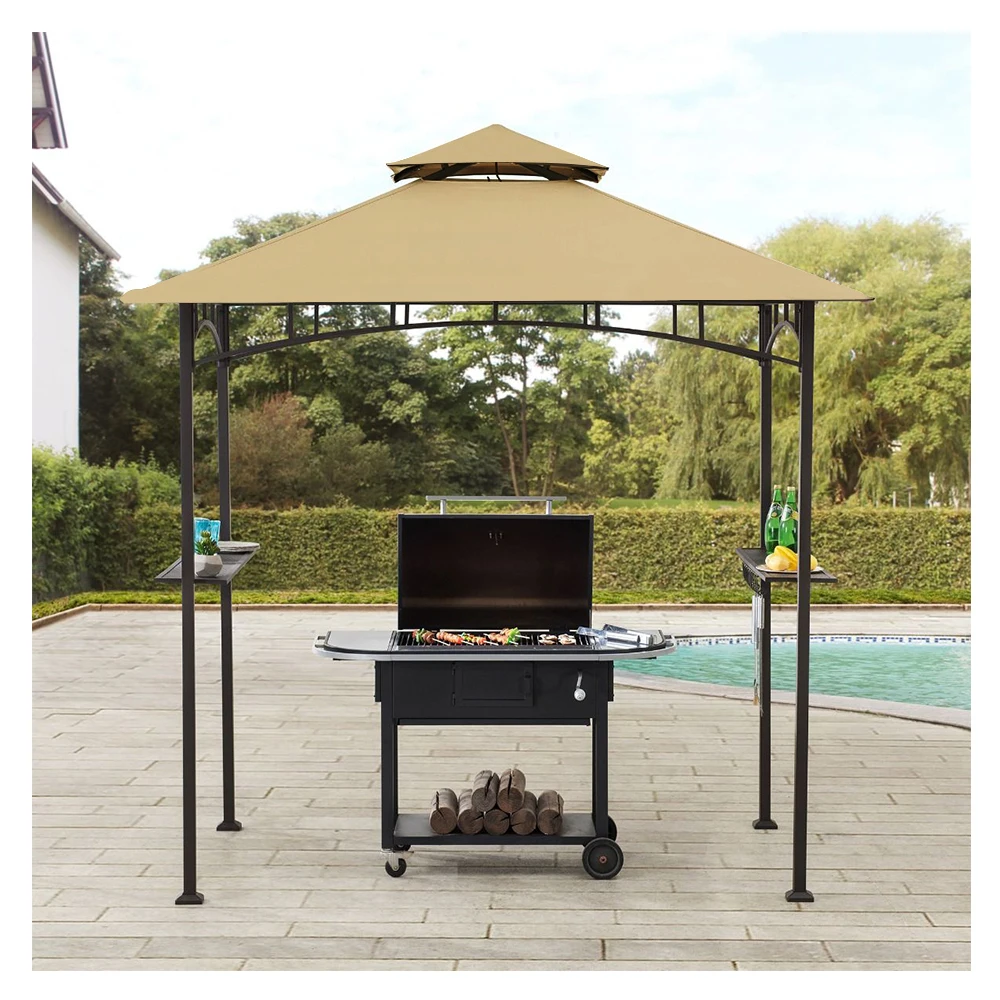 

Замена тента для барбекю-гриля для беседки, уличной садовой беседки-тента