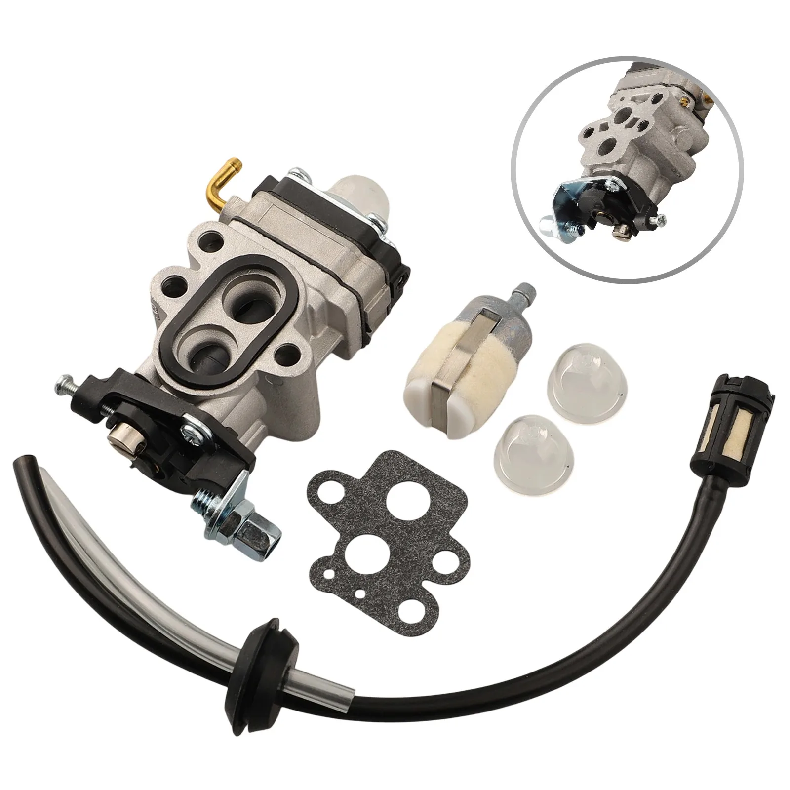 Easily Replaceable Carburetor Designed for Compatibility with Multiple For RedMax Models Including GZ23N & GZ25N Series Units