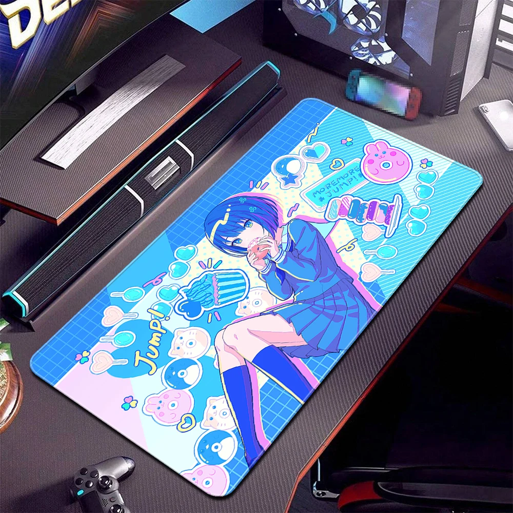 

Anime Girls Gaming Mouse Pad Cute Large Locking Edge Mouse Mat Kawaii Laptop Desk Mat Game Rubber Keyboard Mousepad Table Mats