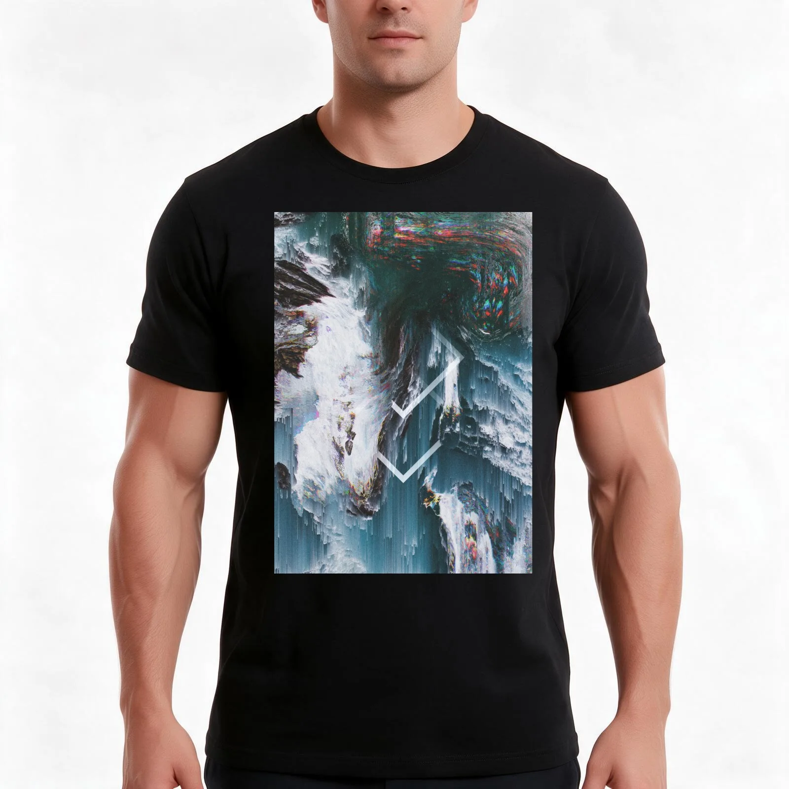 adrift.exe T-Shirt, Summer Casual Cotton Tee, Oversized Streetwear Tops, Vintage Graphic Print, Loose Fit Short Sleeve