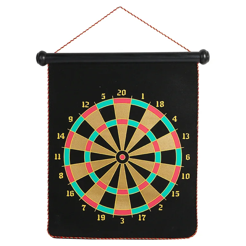 Dart Board Set Magnetic Household Dart Plate Magnet Magnetic Safety Fitness Double-Sided Large Size Children