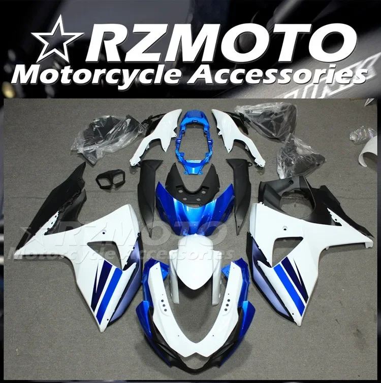 

New ABS Fairings Kit Fit For Suzuki 1000 K9 09 10 11 12 13 14 16 2009 2010 2011 2012 2013 2014 2015 2016 Bodywork Set Blue White