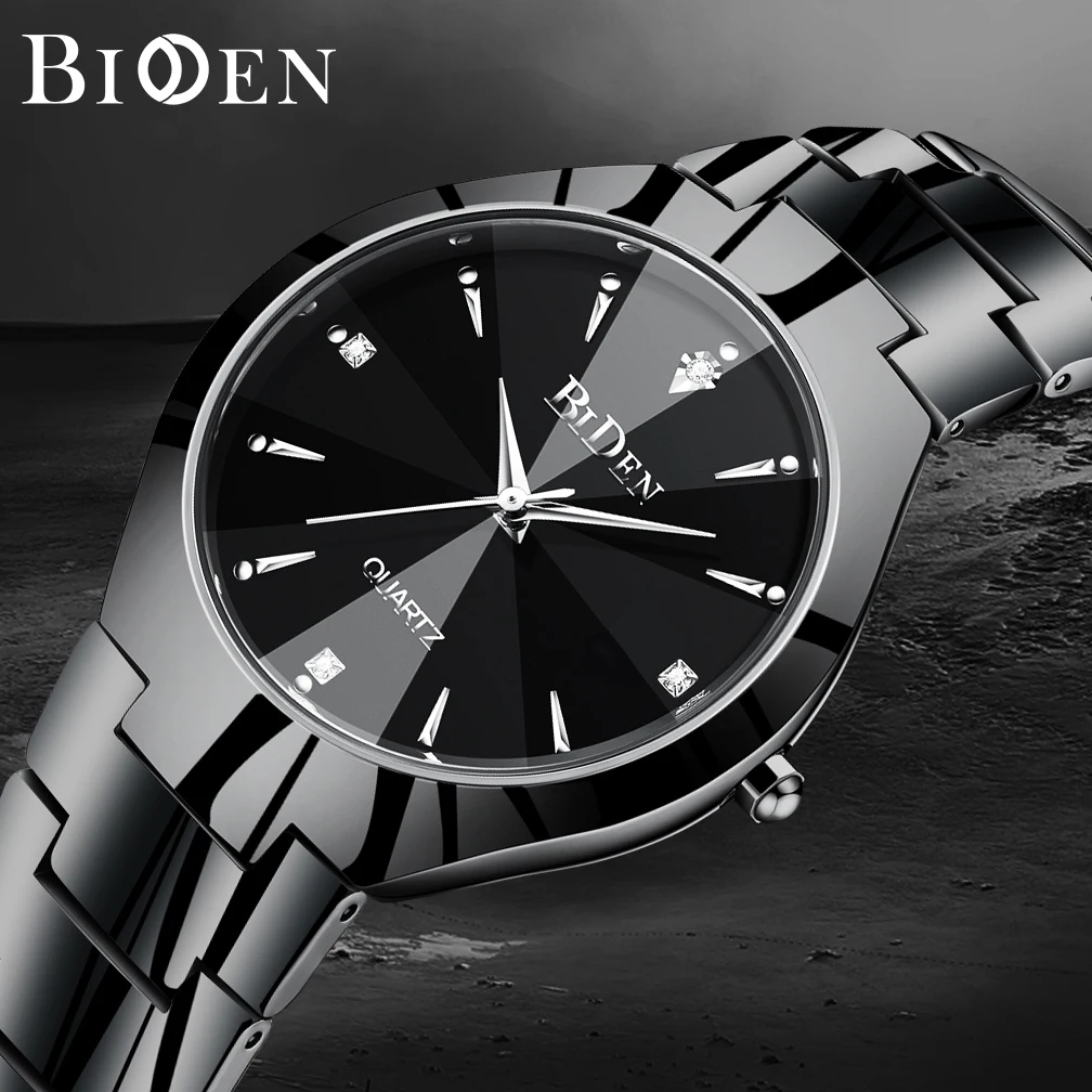 BIDEN Men's watch, comfortable and stylish classic quartz watch, waterproof, men's watch