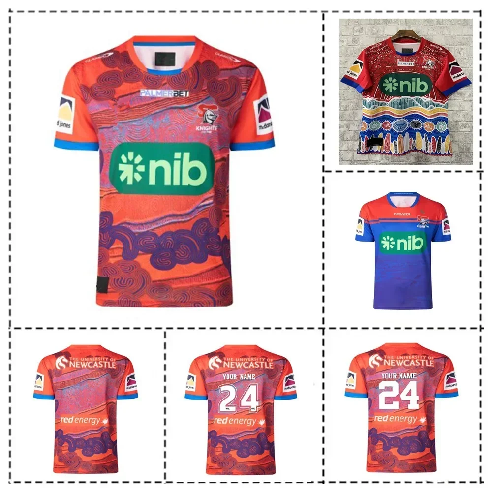 2024 KNIGHTS MENS ANZAC RUGBY JERSEY 2024/25 Knights Indigenous TRAINING JERSEY size S--5XL