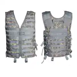 New Men's Molle Tactical Vest Hunting Gear Load Carrier Vest Sport Safety Vest Hunting Fishing with Hydration System