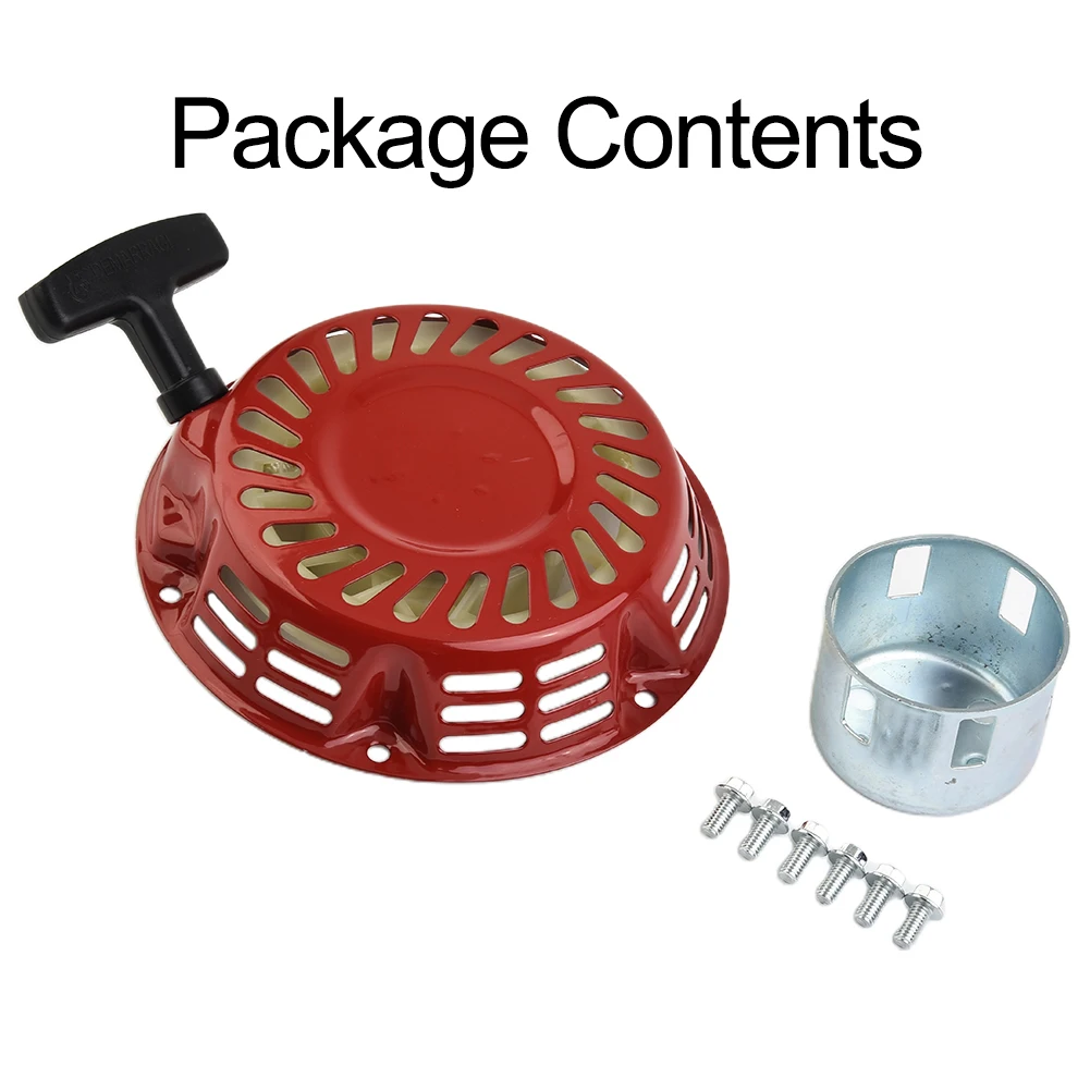 1set Pull Start Starter Recoil Cup 4HP 5,5HP 6,5HP Für Honda Für GX168 Für GX200 Power Tool ersetzen OEM 28400-ZE1-003ZA