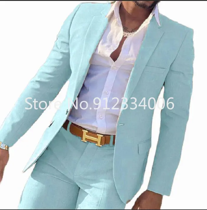 Mannen 2 Stuks Chinese Tuniek Pak Mandarijn Kraag Blazer Jas Broek Set Traditionele Uniform Bruidegom Jurk, Zwart, M