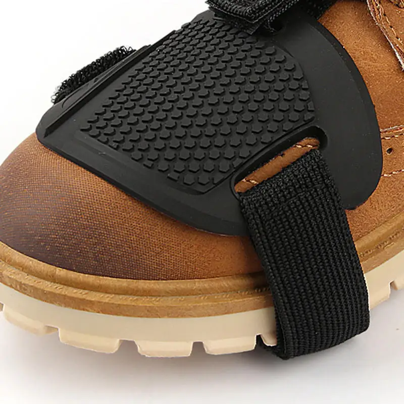 Picture 3: Cycling Shift Protector Adjustable Motorcycle Shift Shoes Rubber Utility Protector Elastic Shift Lever Shoe Cover
