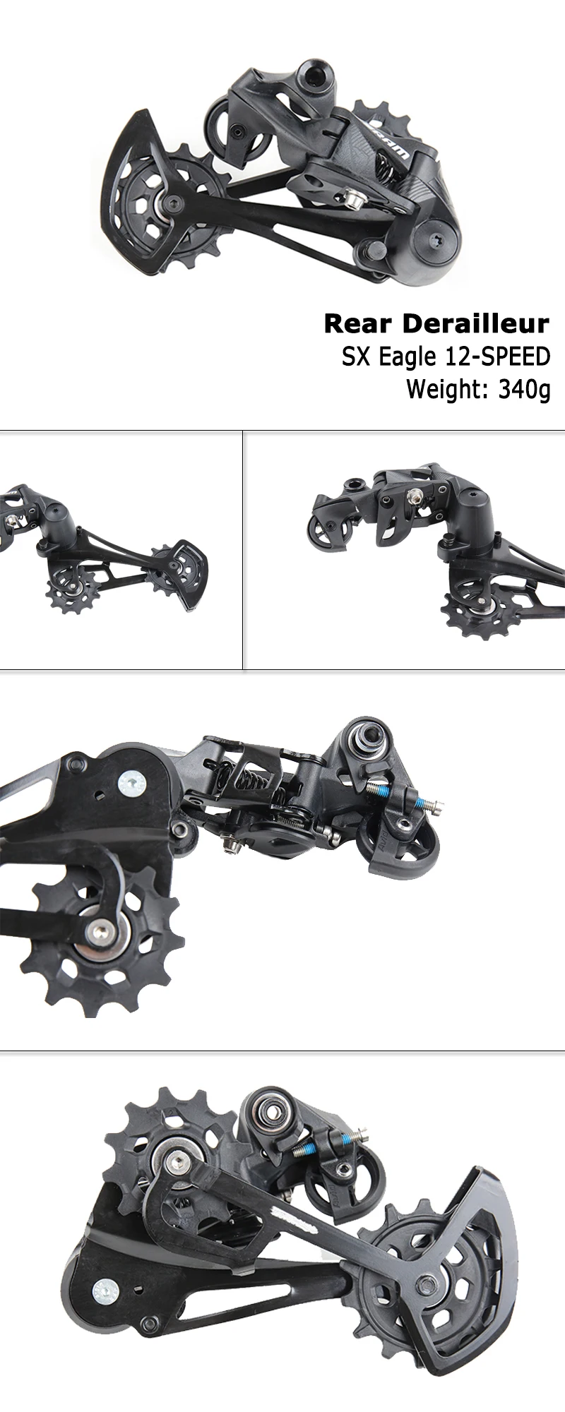 SRAM SX NX GX Eagle MTB Bike 12v 12-SPEED Rear Derailleur Long