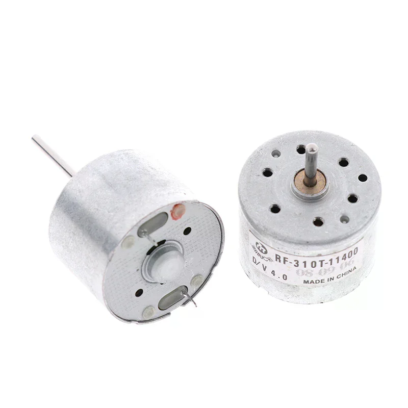 Hot! RF-310T-11400 DC Motor 3V 5.9V 6V 4000-7100RPM Low Drain DIY CD Robot Toy Engine