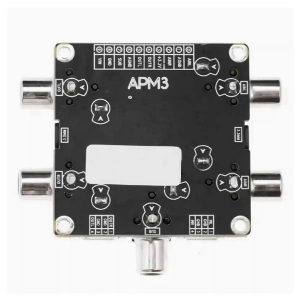 Hot Sale ADAU1701 Audio Preamplifier Processor Board 2.1 Channel Volume Control 2-Way Frequency Adjustment Interface Board