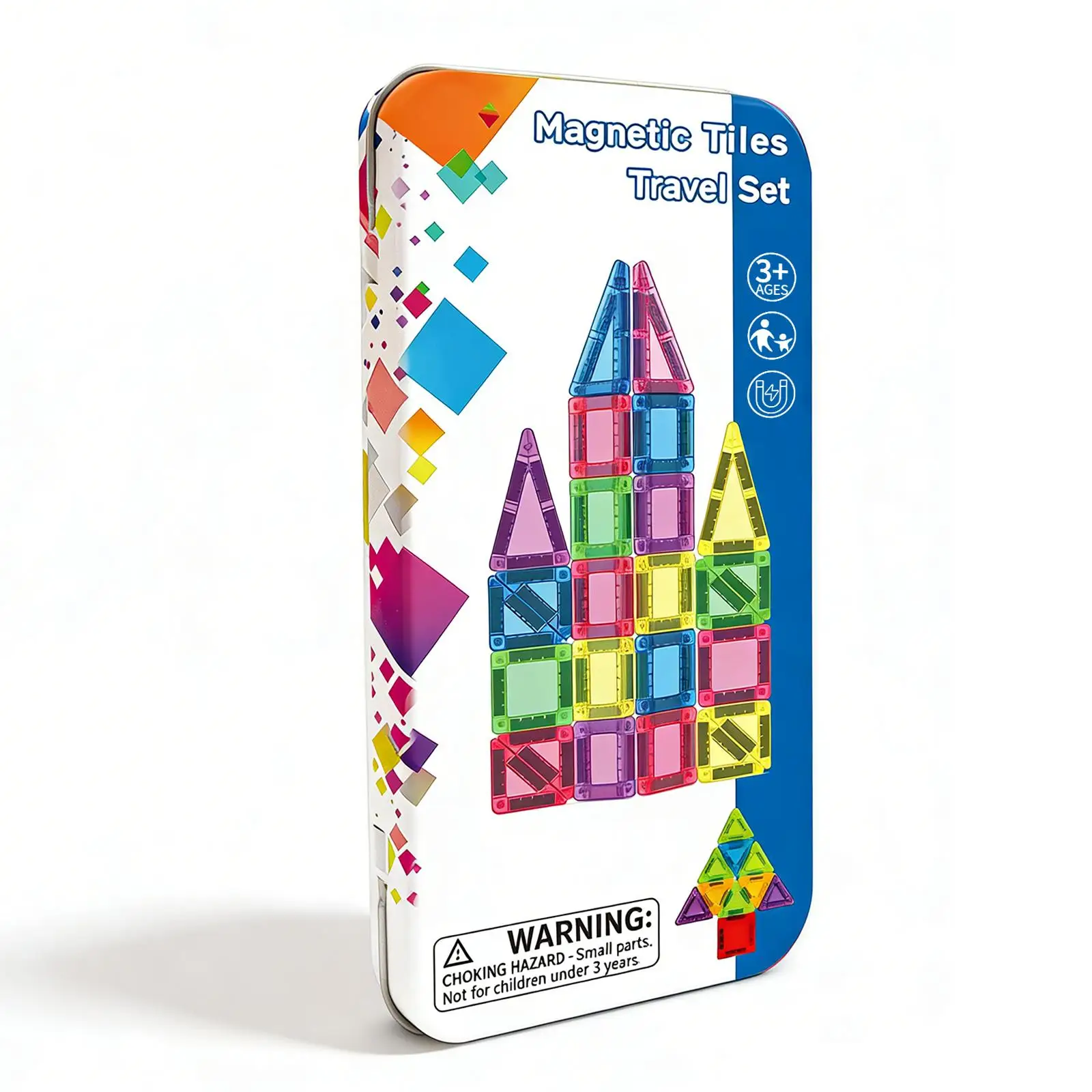 

Mini Magnetic Building Blocks, Portable Storage Creative Building Toys, Perfect Birthday Gift, Party Favors, Holiday Gifts