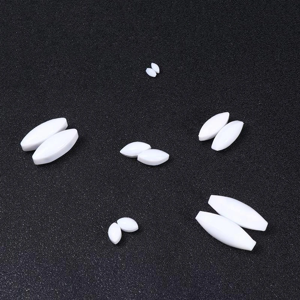 Type A 8/10/15/20/35/40/45/50/60/70mm Magnetic Stirrer Bar PTFE Magnetic Stirrer Mixer Stir Bars No Burrs Laboratory Experiment