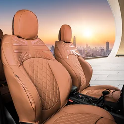 For Mini Cooper F60 JCW COUNTRYMA Custom Car Seat Cover Protector Water-Proof Anti-dirty Cushion Styling Interior Accessories