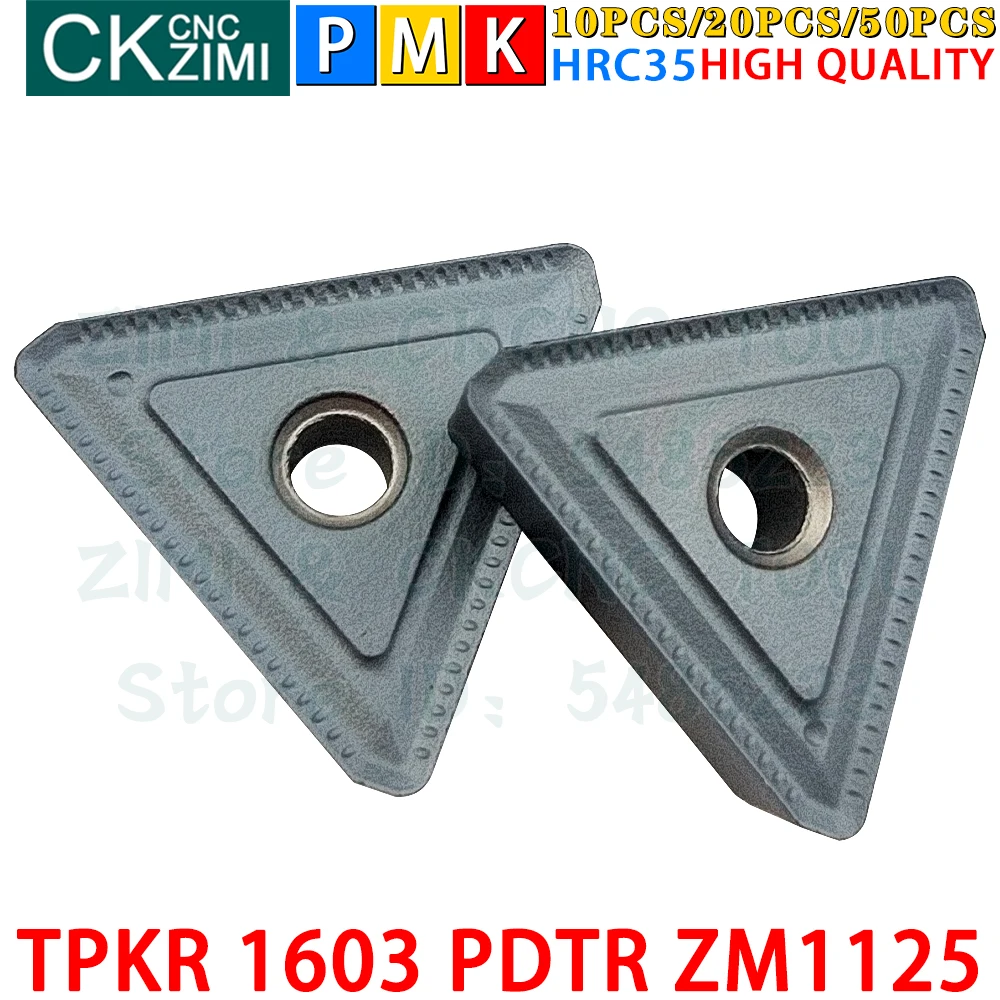 TPKR 1603 PDTR ZM1125 TPKR1603PDTR carbide inserts milling insert Tools turning tool CNC Metal lathe tool Indexable Milling Tool