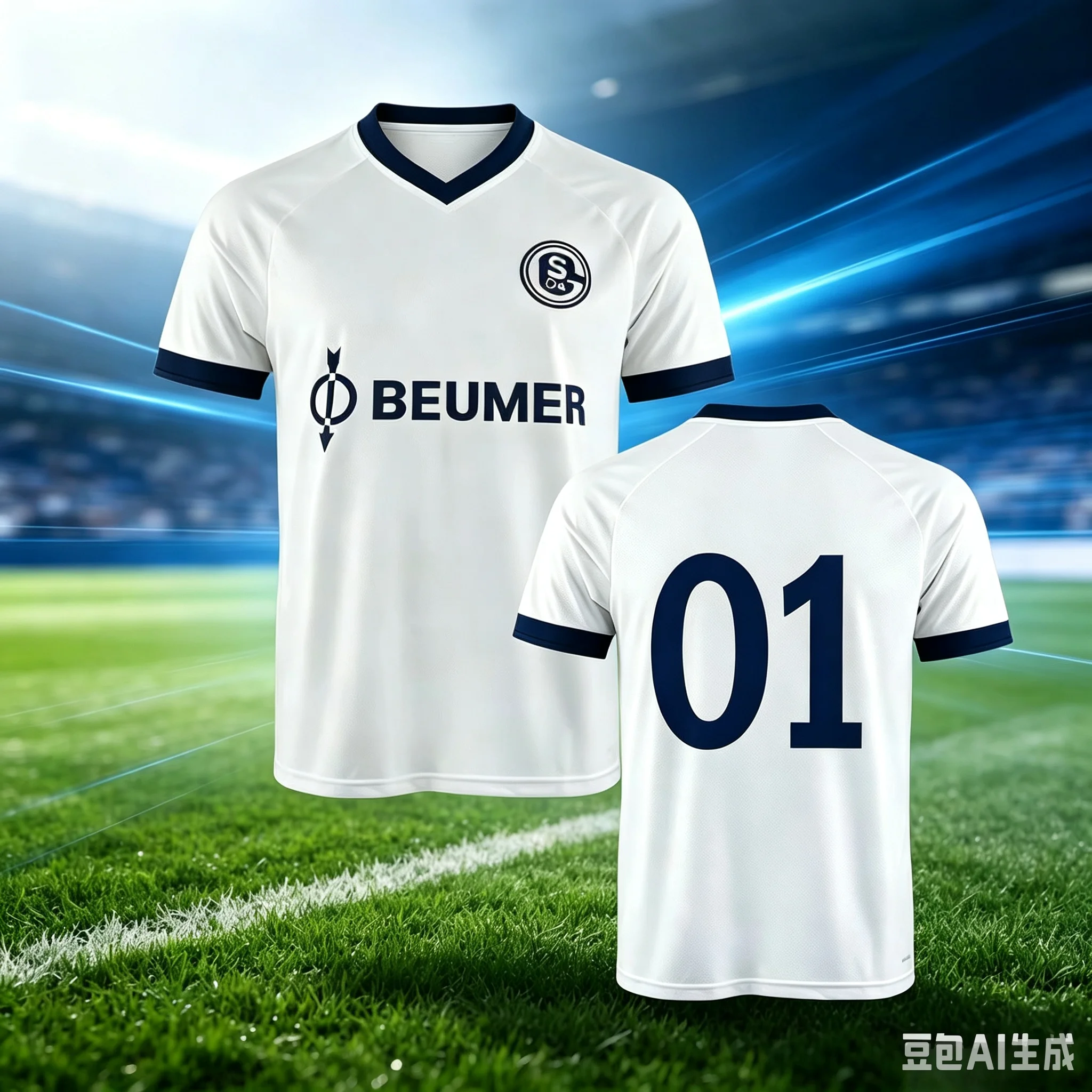 2026 Summer Schalke Football Club 3D Jersey, Comfortable Breathable Top, Number 4 Unisex Football Tee for Men Women