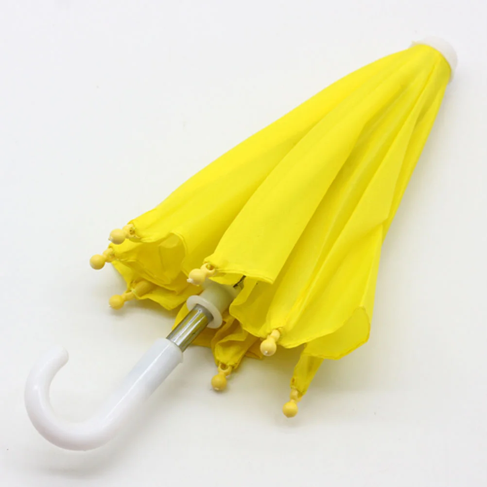 8 Pcs Toy Umbrella Mini Kids Baby Sun Micro Decor Costume Ornament Cell Phone