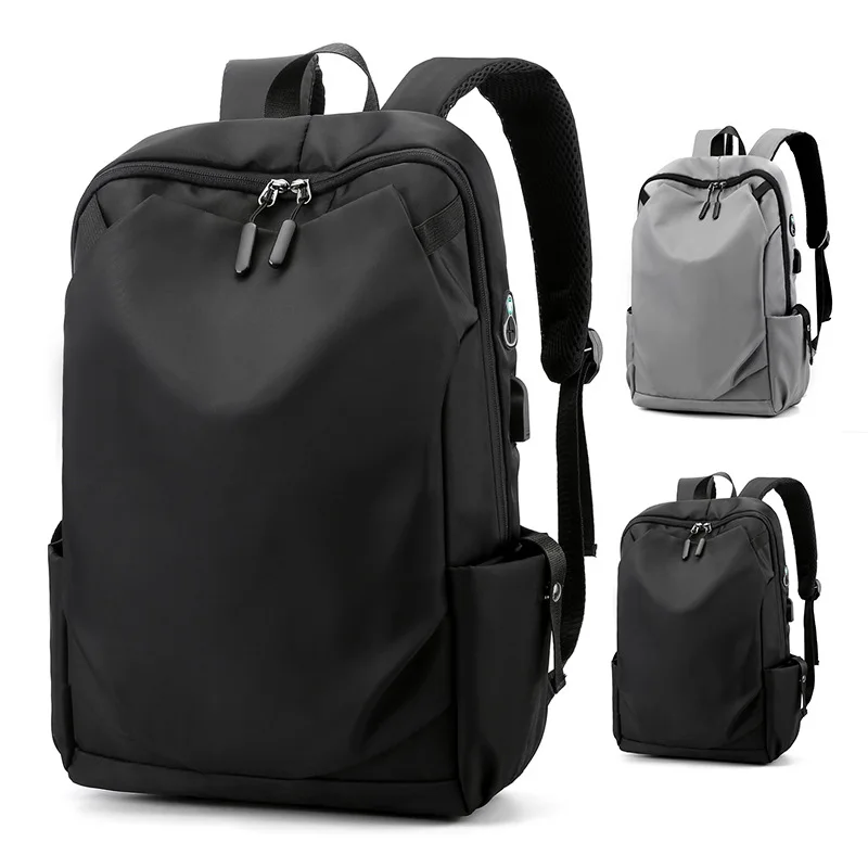 Casual Large Capacity Waterproof Backpack New Style Simple Short-distance Travel Bag Multi-function Backpack Men's Laptop Bag
