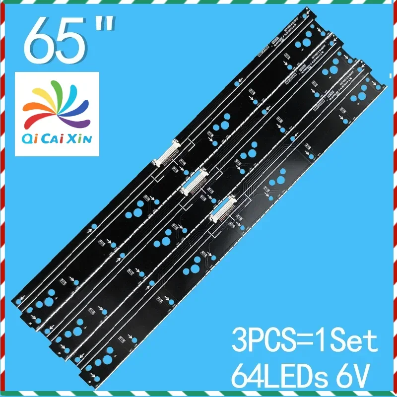 New 3pcs LED KD-65X9000C KD-65X9005C XBR-65X900C KD65X9000C KD65X9005C XBR65X900C YD5S650HTG01 LS1 NLAW50351 5041402-312-0195