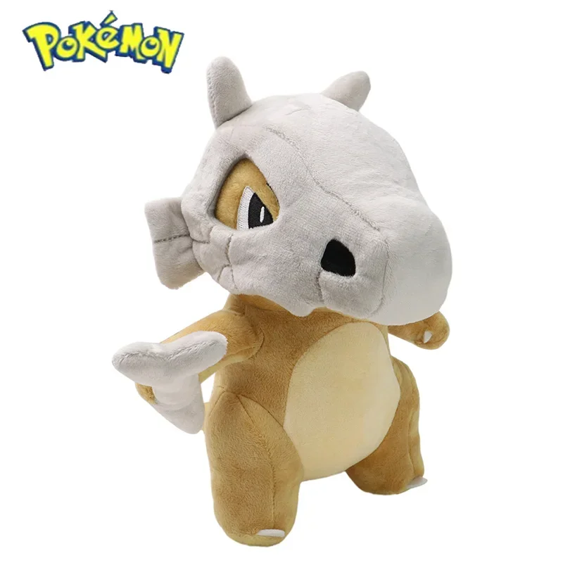 Kawaii Cubone Stuffed Toys Cartoon&Cute Plush Dolls Throw Pillow Birthday Gift For Kids Friends Boys