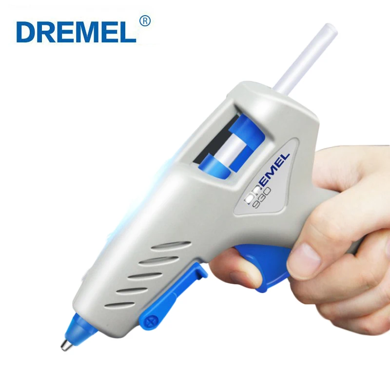 

Dremel Hot Glue Gun 2 Gear Adjustment Temperature Tool for Craft DIY Repairing Stick Tools Kit Fast Preheating 930/940