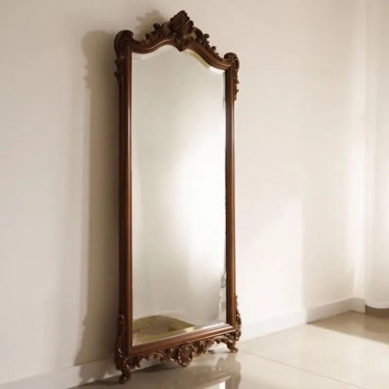 

Standing Modern Mirror Decoration Living Room Girls Bedroom Bathroom Mirror Funky Irregular Luxury Espelhos Home Decorations