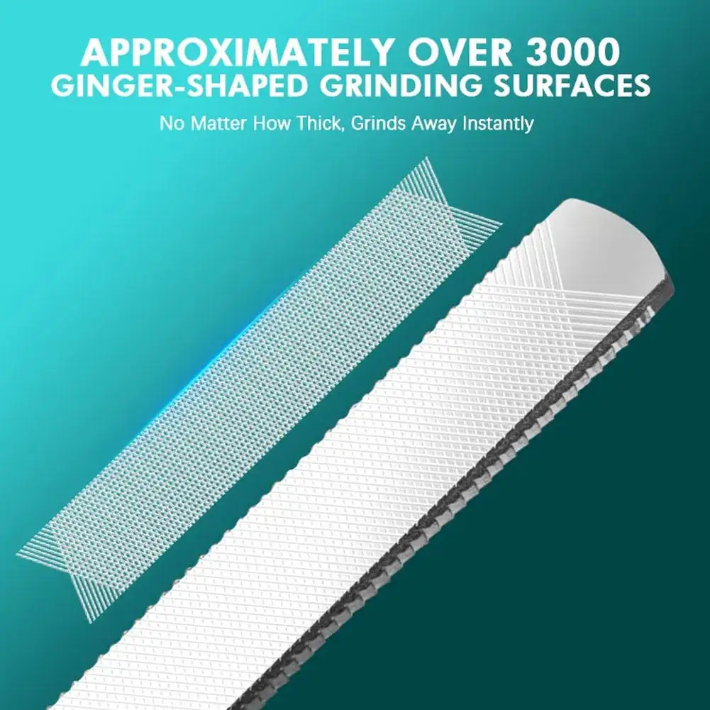 1pcs Double-sided Replacement Sand Paper Nail File With Metal Handle Nail Polish Sanding Buffer Strips Nail Polishing Manicure