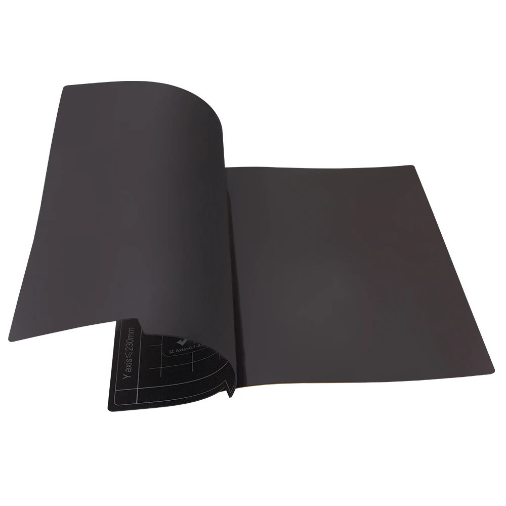 KINGROON مرنة المغناطيسي Heatbed 180x180/235x235 مللي متر طابعة ثلاثية الأبعاد غطاء سرير ساخن A + B لينة المغناطيس بناء لوحة ل KP3S KP5L أندر 3