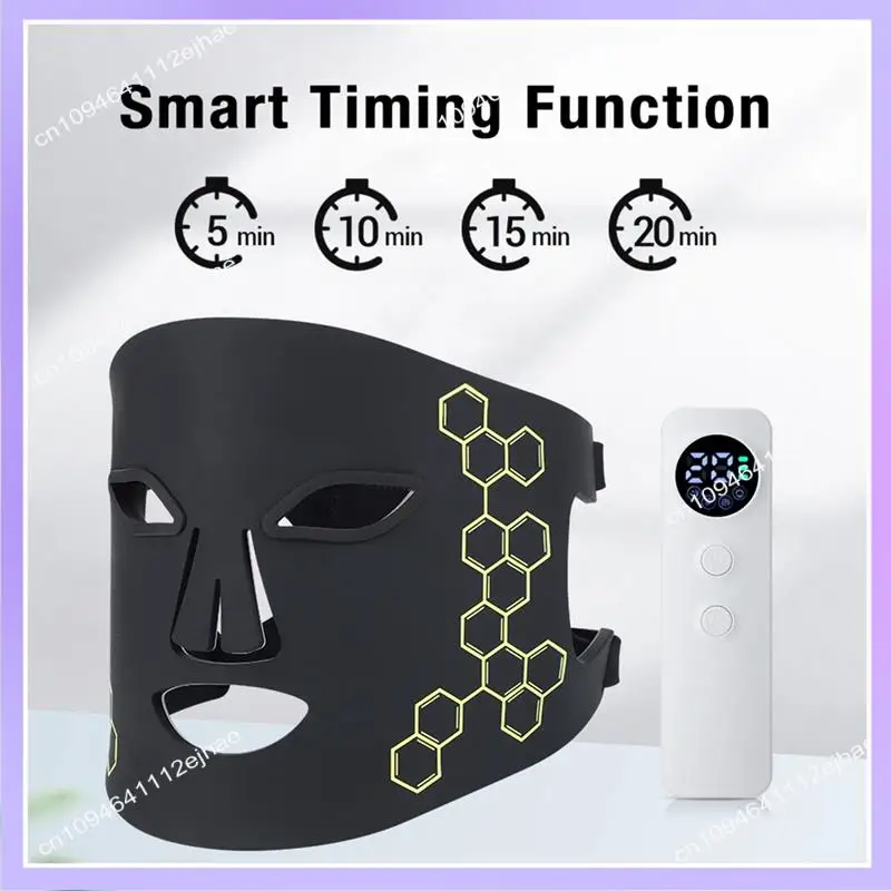 قناع إلكتروني N83R USB لتجديد شباب IPL يضيء الخطوط الدقيقة ويضيء لون البشرة بشكل مريح للمس