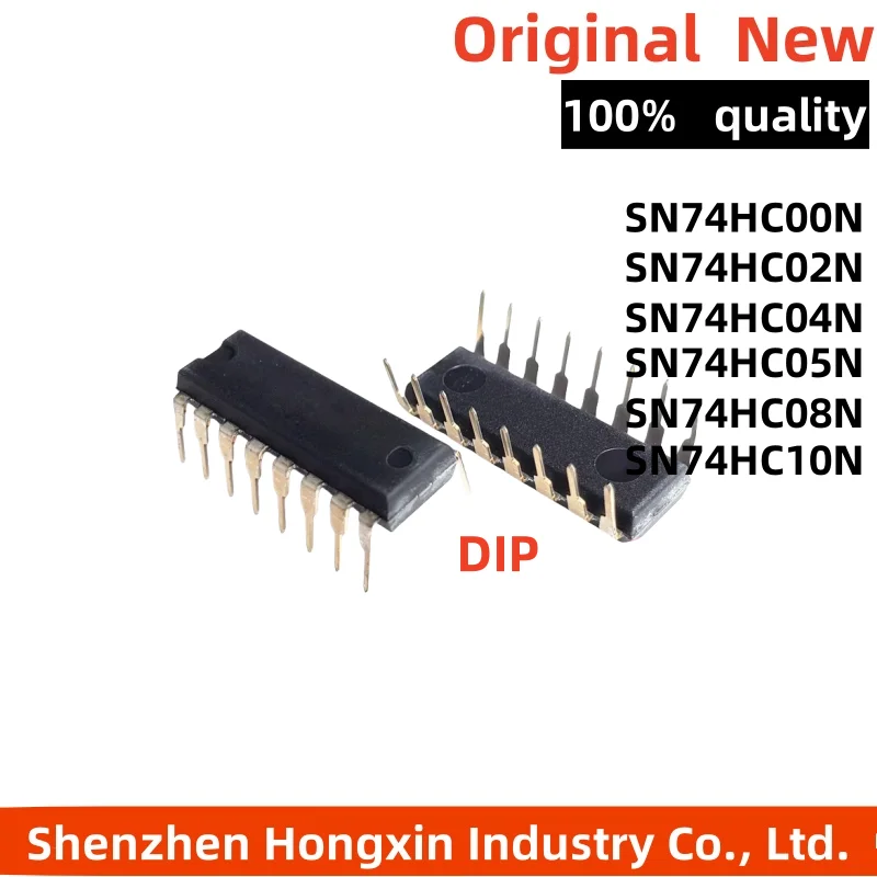 

10PCS SN74HC00N DIP 74HC00 DIP-14 SN74HC02N SN74HC04N SN74HC05N SN74HC08N SN74HC10N 74HC02 74HC04 74HC05 74HC08 74HC10 74HC00N