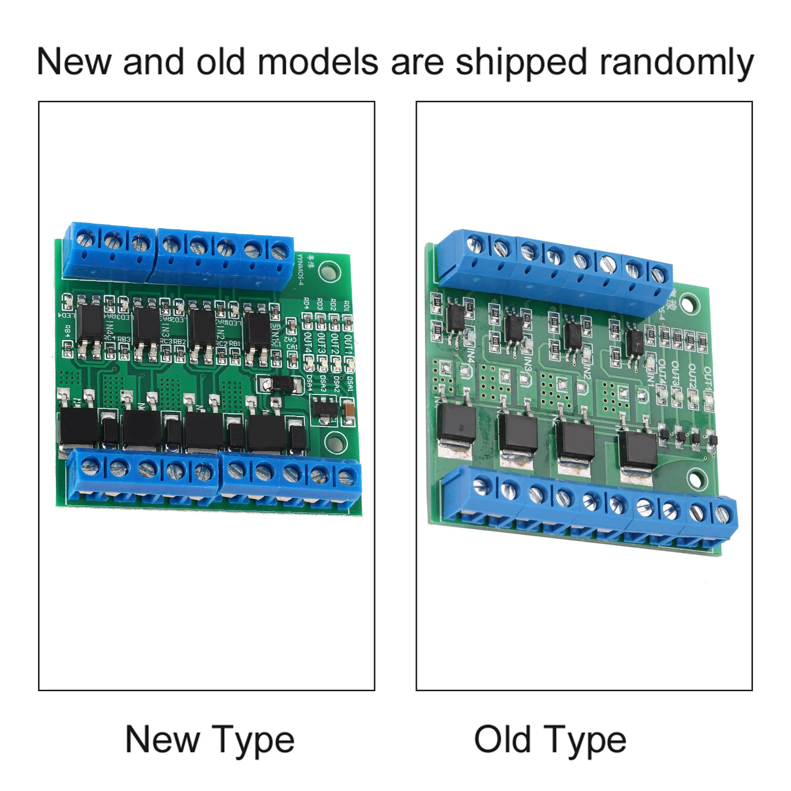 PWM 4-Channel MOS FET Module PLC Amplifier Circuit Board Driver Module 3-20V to 3.7-27VDC 10A