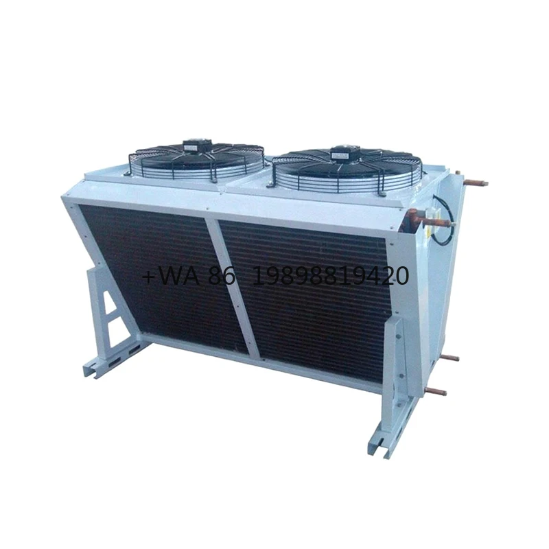 Kwaliteit koperen pijp blauwe aluminium vin Efficiënte ventilatorconvector voor buitenkoude opslag FNV luchtgekoelde condensor hoog