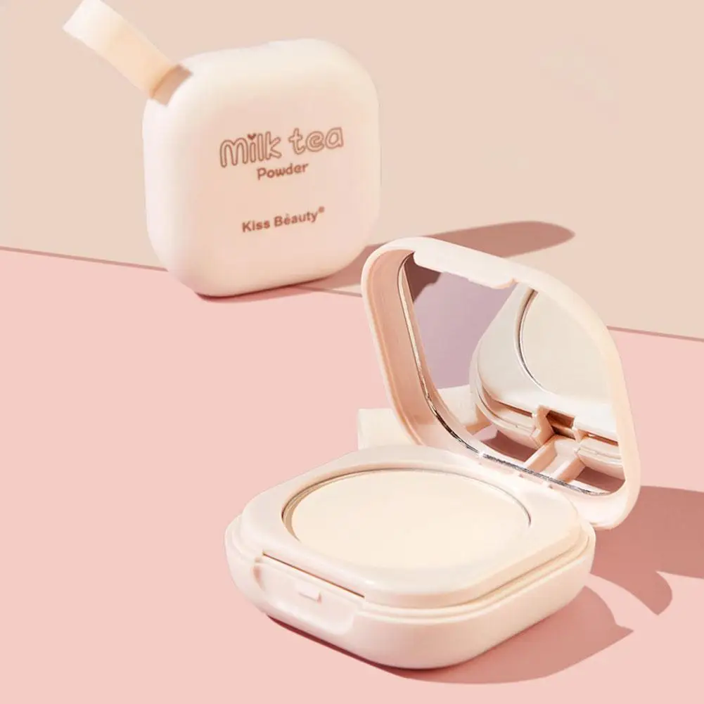 Loose Powder Full Brightening Concealer Mineral Face Foundation Cosmetics Lasting Korean Makeup Powder Compact Powder Pressed
