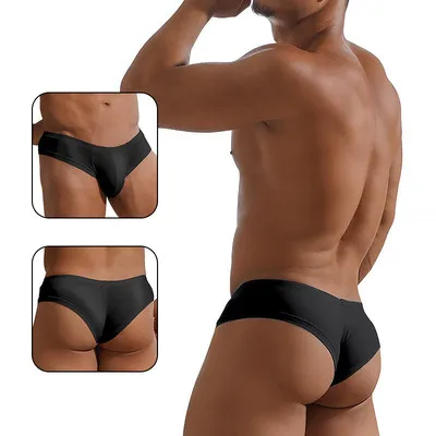 ADANNU Briefs Male Underwear Nine Solid Colors Insensitivity Skin-friendly Color With Zero Independent Codpiece Men Sport Short