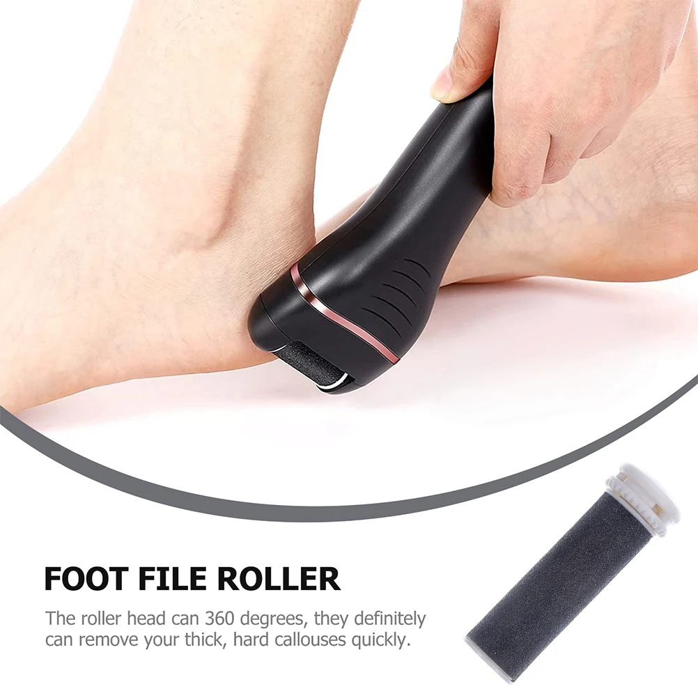 

3 шт., электрическая пилка для ног, роликовые насадки, моющиеся на воде, воздушно-сухие, многоразовые инструменты для ухода за ногами, сменная роликовая насадка для заправки