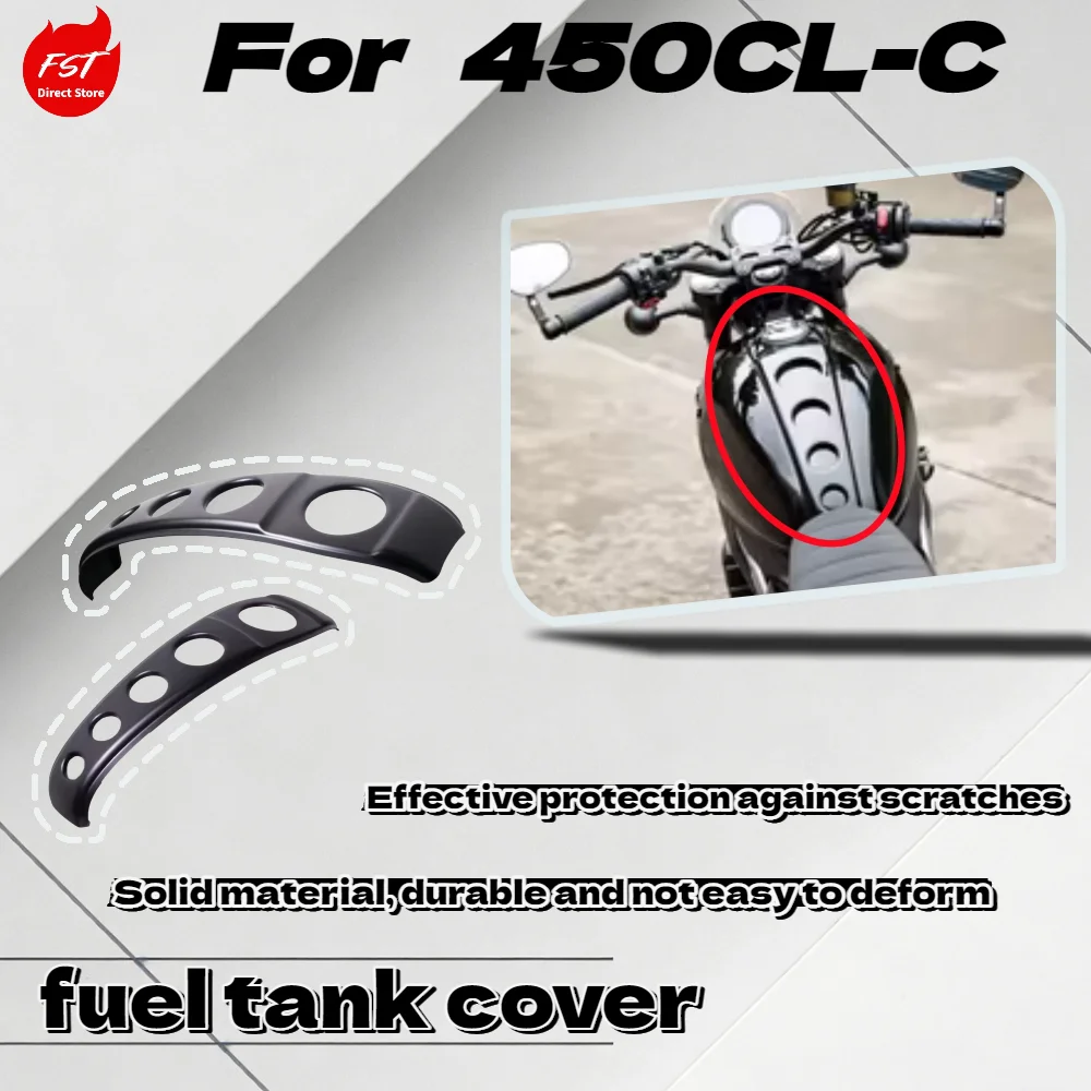 For 450CLC Fuel Tank Scratch Resistant Cover ABS Protector Direct Mount