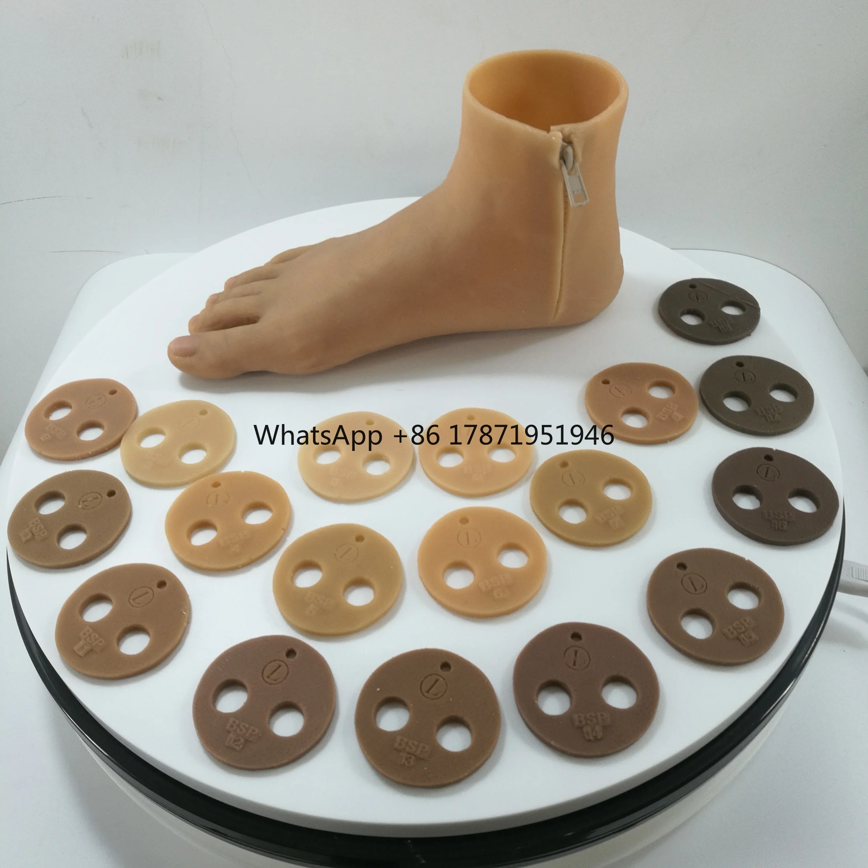 prosthetic Manufacture artificial limbs silicone foot cover