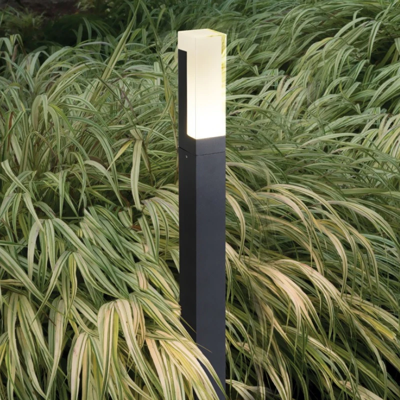 

New Outdoor Lawn Light Park Courtyard Aisle Landscaping Acrylic Lamp Villa Balcony Garden 30/40/60cm Decorative Lamp Waterproof