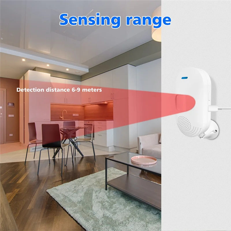 Graffiti Wifi Intelligent PIR Infrared Sports Sensor Indoor Anti -Theft App Wireless Human Mobile Detector