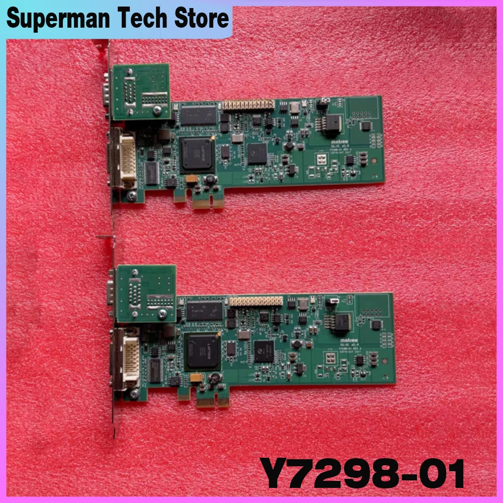 1 pcs For matrox SOL6MCLBE Y7298-01 REV.A Industrial Acquisition Card PCIE Y7298-01