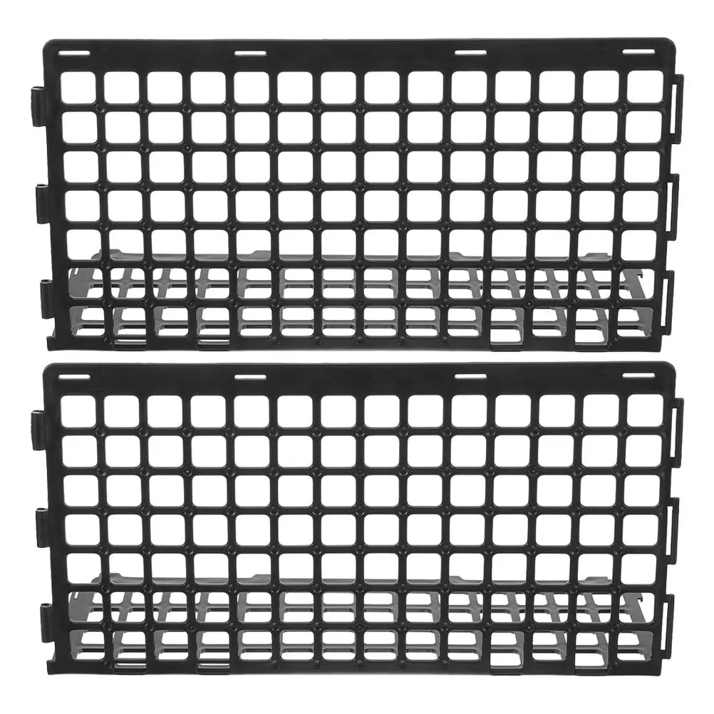 

2pcs Fresh Food Guardrail Fruit Vegetable Divider Supermarket Shelf Organizer Wire Display Guard Rail Plastic Baffle Separator