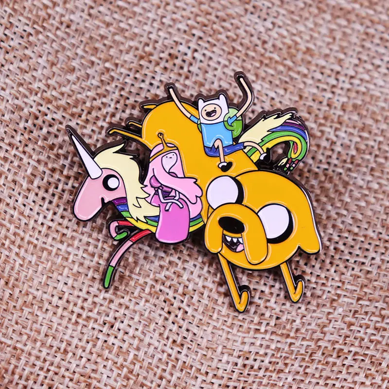 Anime Prinzessin Emaille Pins sammeln lustige TV-Spiele Metall Cartoon Brosche Rucksack Hut Tasche Kragen Revers Abzeichen Frauen Modeschmuck