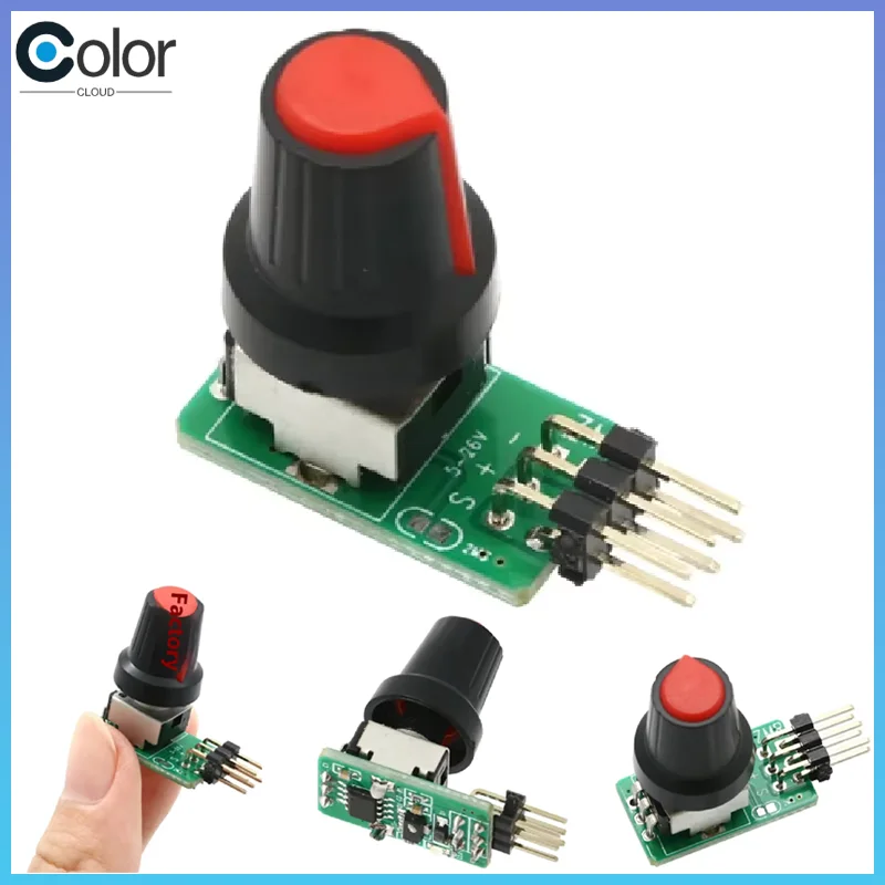 เครื่องทดสอบมินิเซอร์โว 3-8v อุปกรณ์ทดสอบ Esc สำหรับมอเตอร์พัดลมไร้แปรงถ่านแบบ DIY พร้อมตัวควบคุมสัญญาณ Pwm สำหรับชิ้นส่วนโมเดลเครื่องบินบังคับวิทยุ